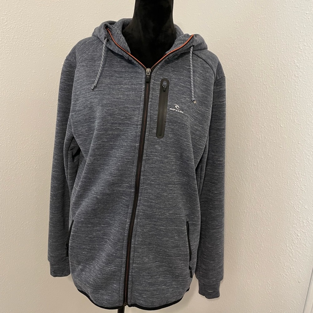 Mens Ripcurl Anti Series Fleece Hoodie